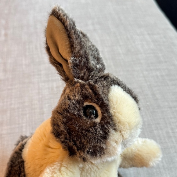 Folkmanis Rabbit Hand Puppet • Soft Plush Bunny • 10” - Picture 2 of 14